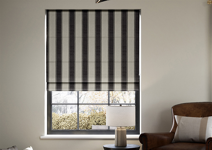 Selva, Graphite - Twist&Fit Roman Blind - Image 3